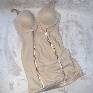 34C Flexees by Maidenform body shaper slip dress